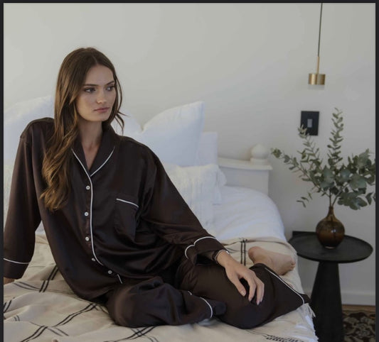 Classic Shawl Collar PJ Set