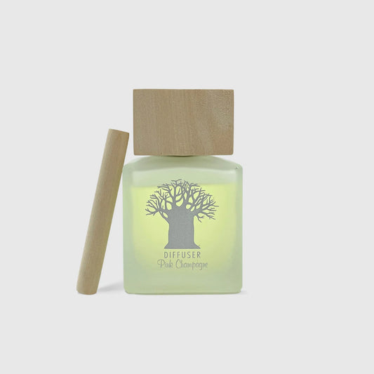 Mockana Wooden Top Diffuser - Pink Champagne