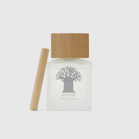 Mockana Wooden Top Diffuser - Vanilla Coconut