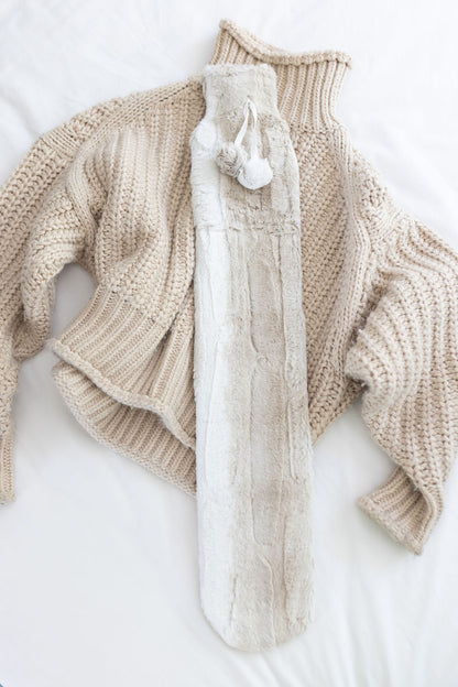 Long Faux Fur, Hot Water Bottle, image 1