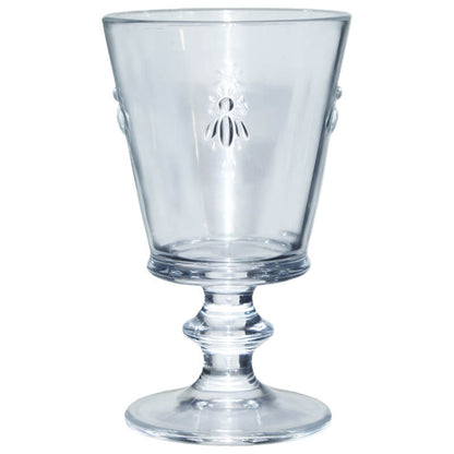 French Country Bee Wine Glass Set of 6, image 1