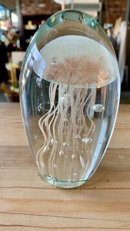 JELLYFISH PAPERWEIGHT - PEACH