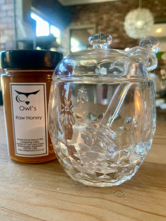 French Style Bee Honey Pot