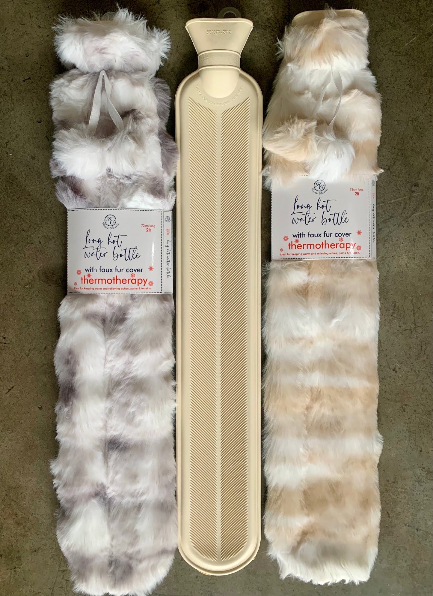 Long Faux Fur, Hot Water Bottle
