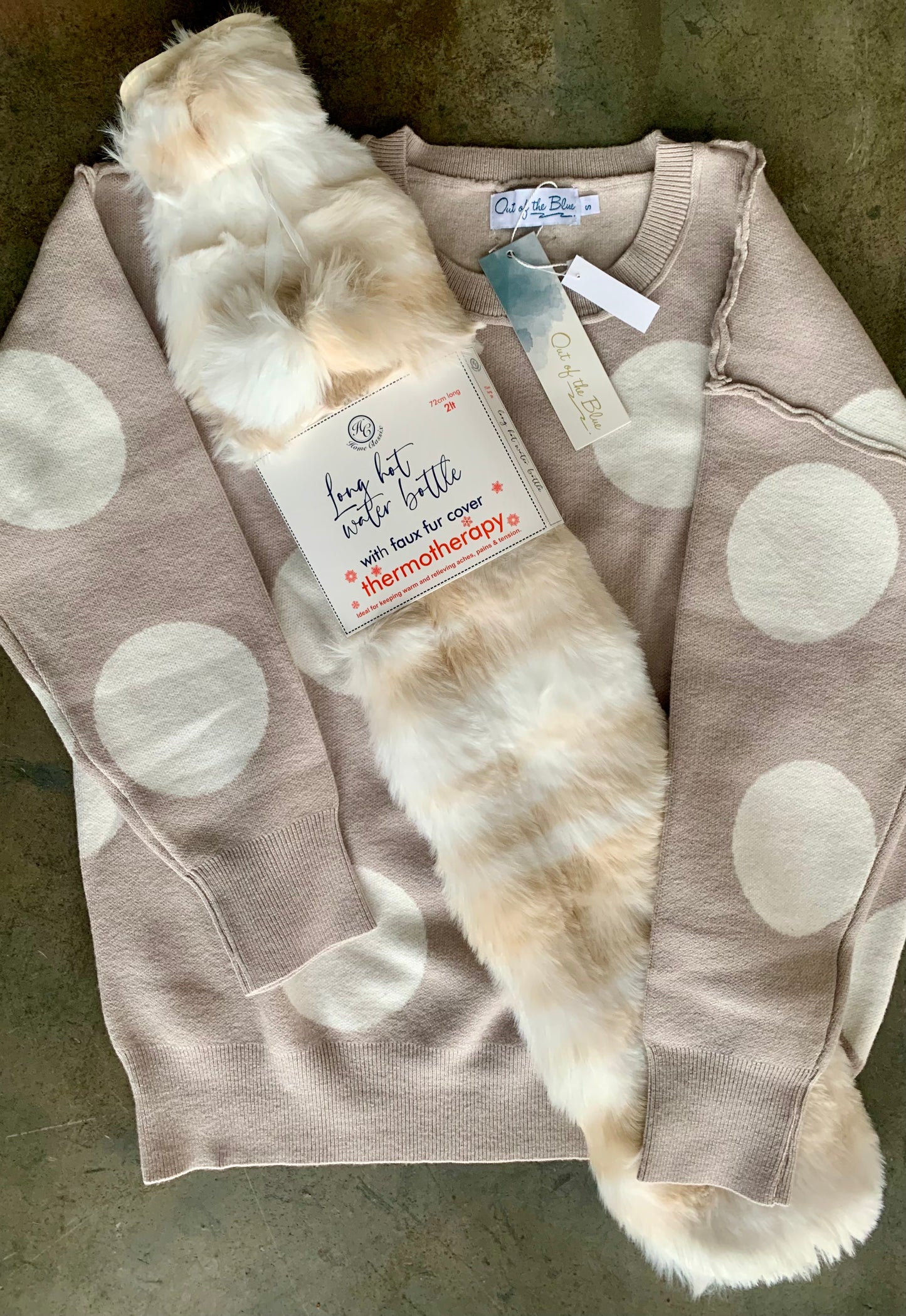 Long Faux Fur, Hot Water Bottle