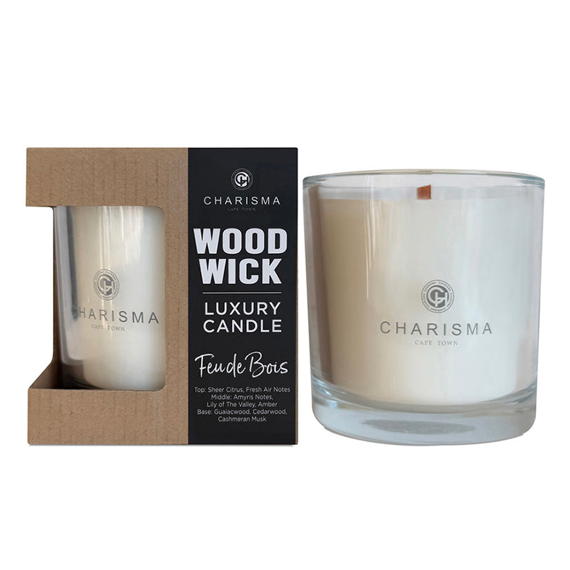Wood Wick Luxury Candle, image 1