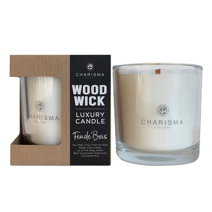 Wood Wick Luxury Candle, image 1
