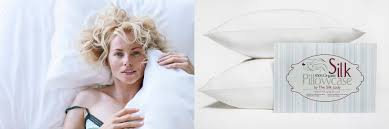 Organic Silk Pillowcase King Size. 50cm x 90cm- Ivory